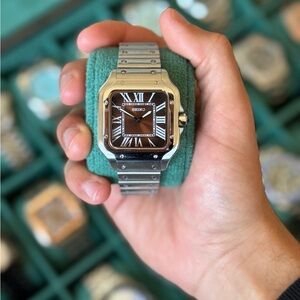 Seiko Mod: Brown Santos